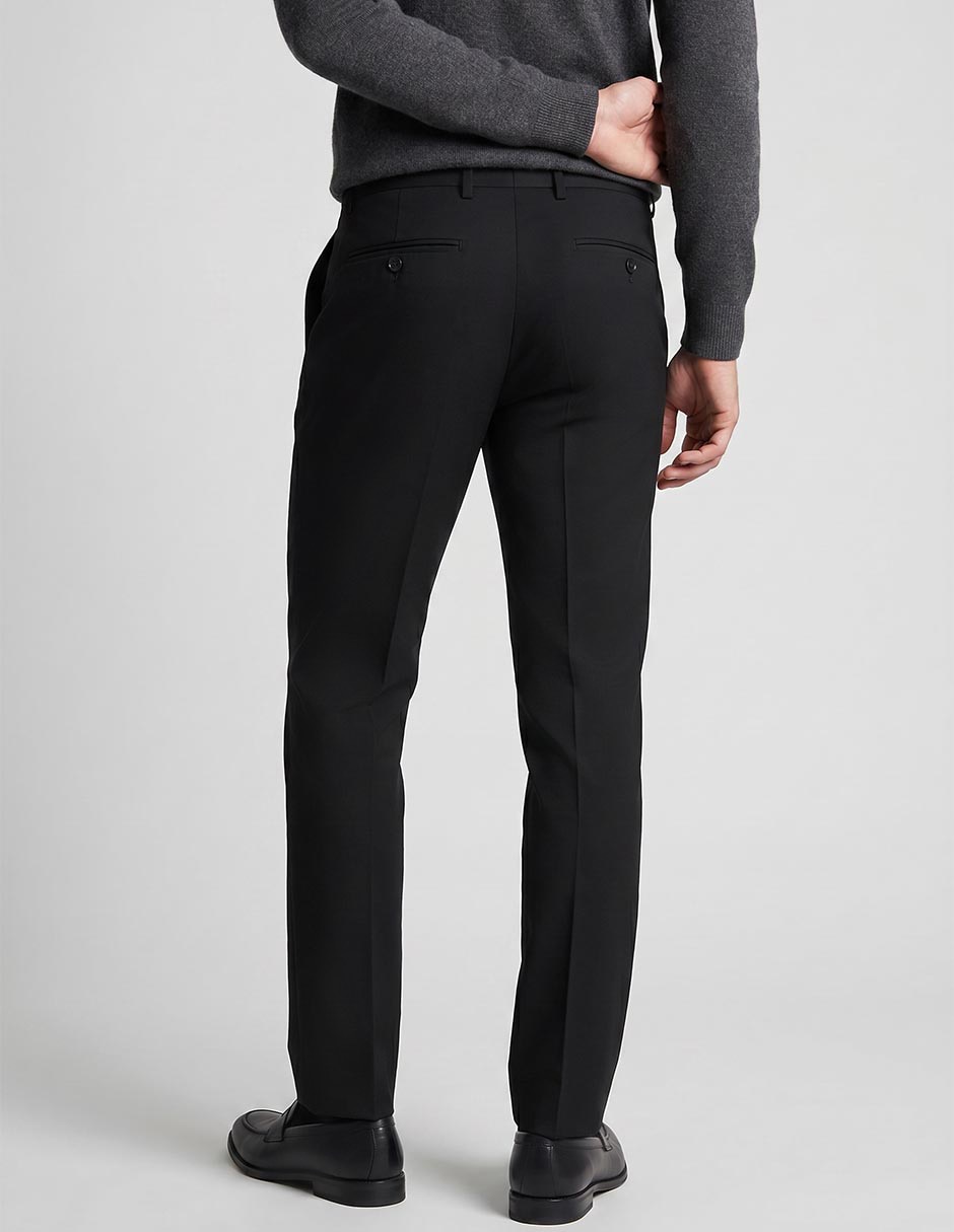 Pantalón de vestir recto para hombre 2
