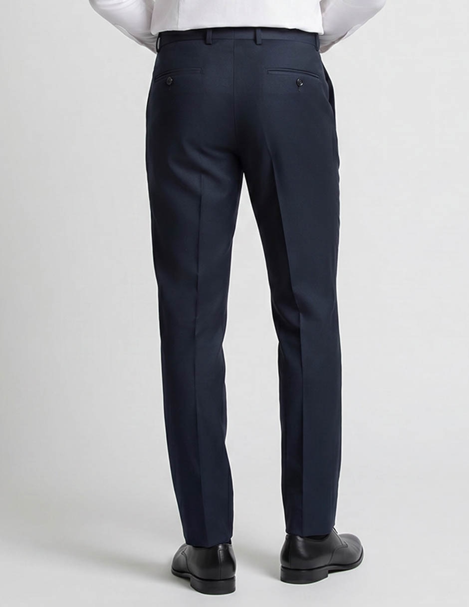 Pantal—n Formal De Vestir Regular De PoliŽster Y Viscosa Para Hombre 2