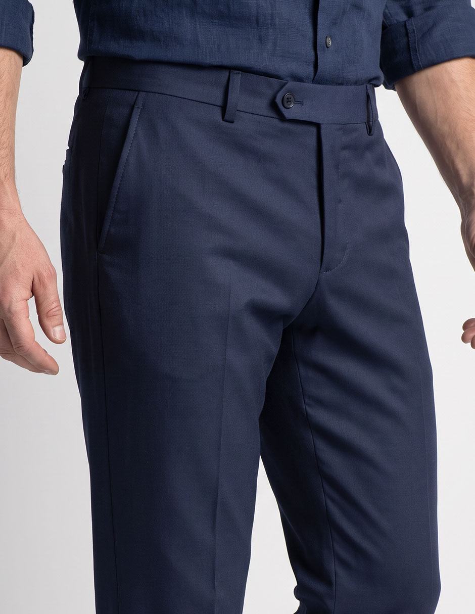 Pantalón de vestir regular para hombre 4