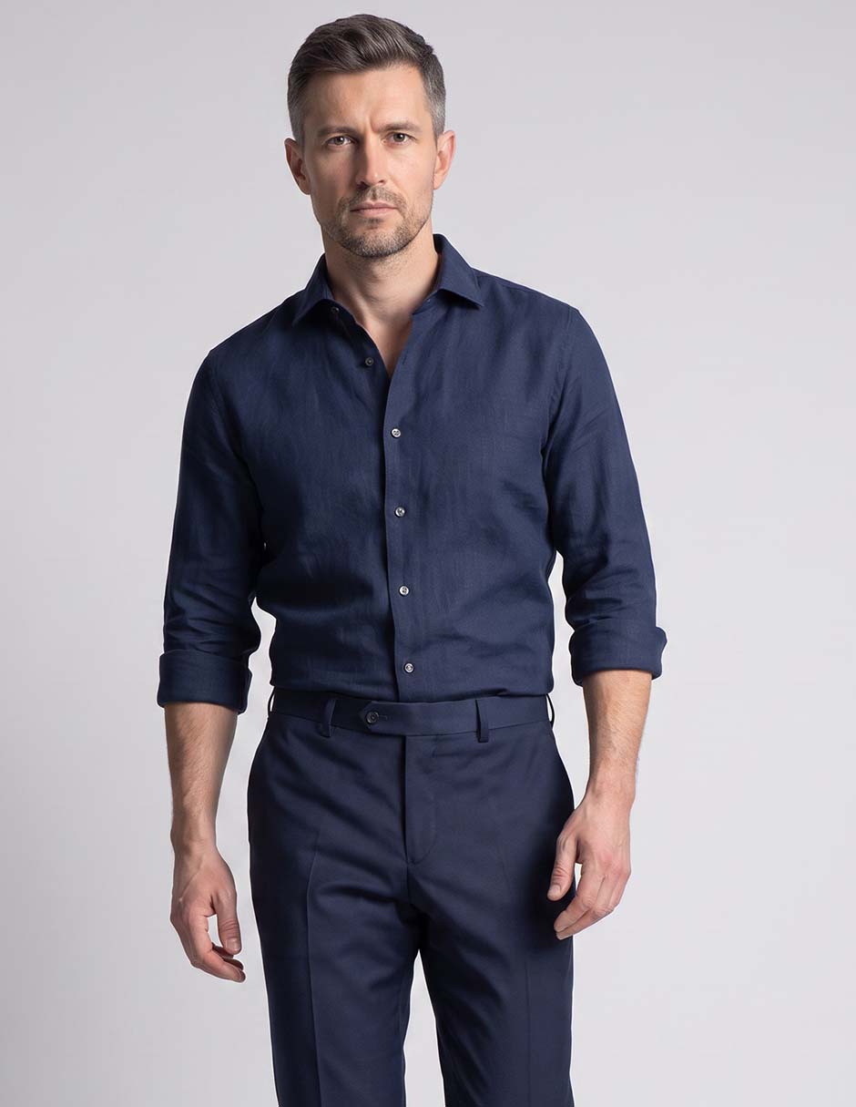Pantalón de vestir slim para hombre Pantalón de vestir slim para hombre