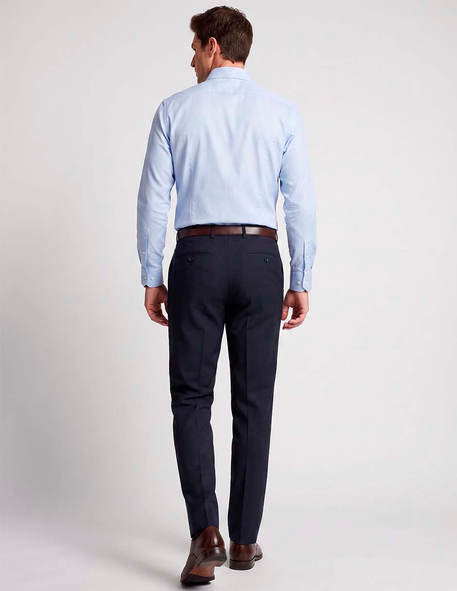 Pantalón de vestir recto para hombre 2