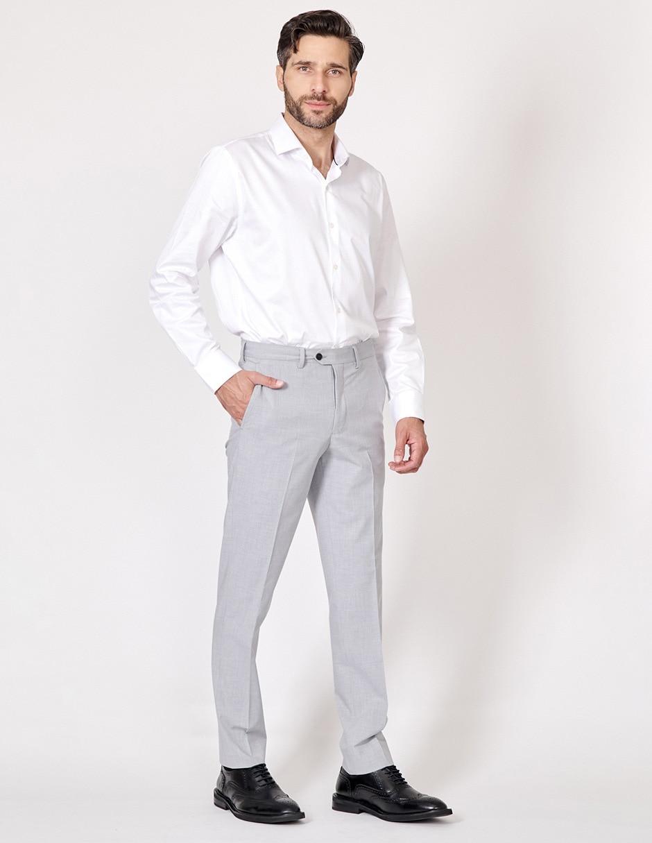 Pantalón de vestir slim oi26 para hombre