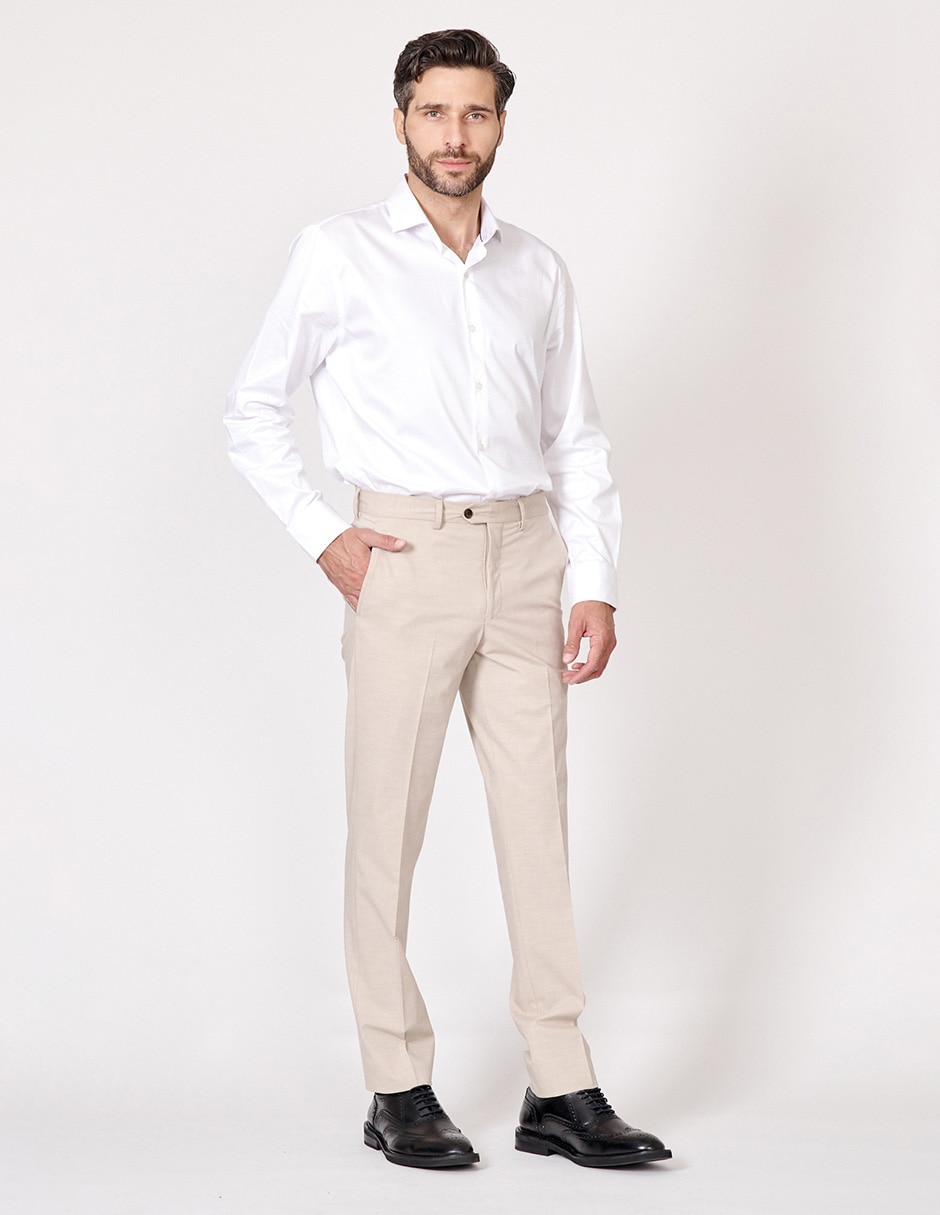 Pantalón de vestir slim oi26 para hombre