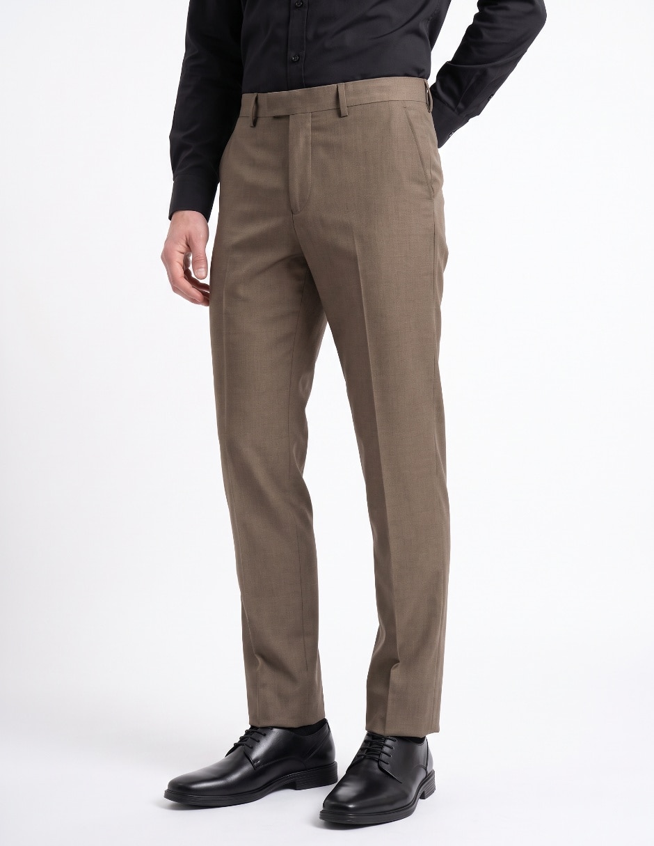 Pantalón Formal De vestir Straight de Poliéster para hombre Pantalón Formal De vestir Straight de Poliéster para hombre