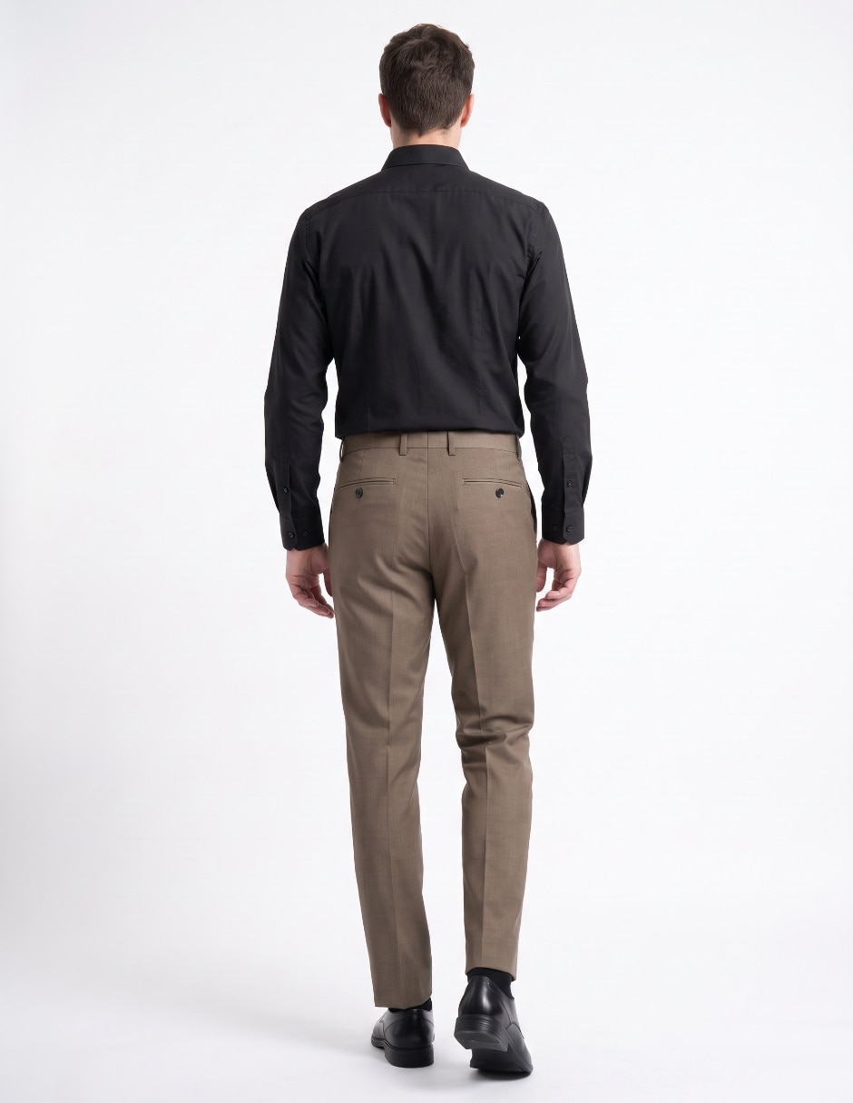 Pantalón Formal De vestir Straight de Poliéster para hombre 2