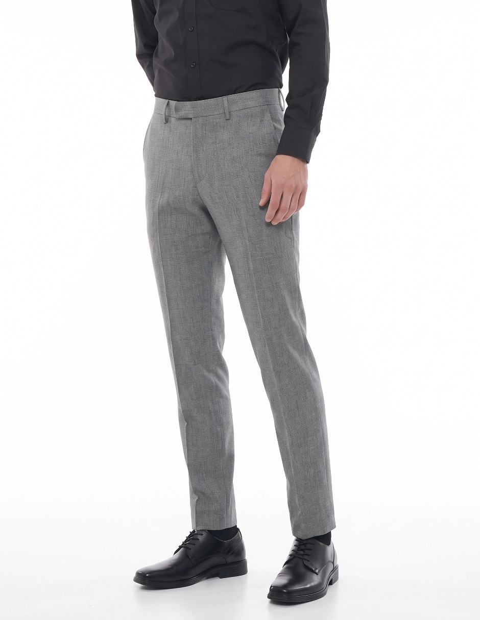 Pantalón de vestir slim para hombre
