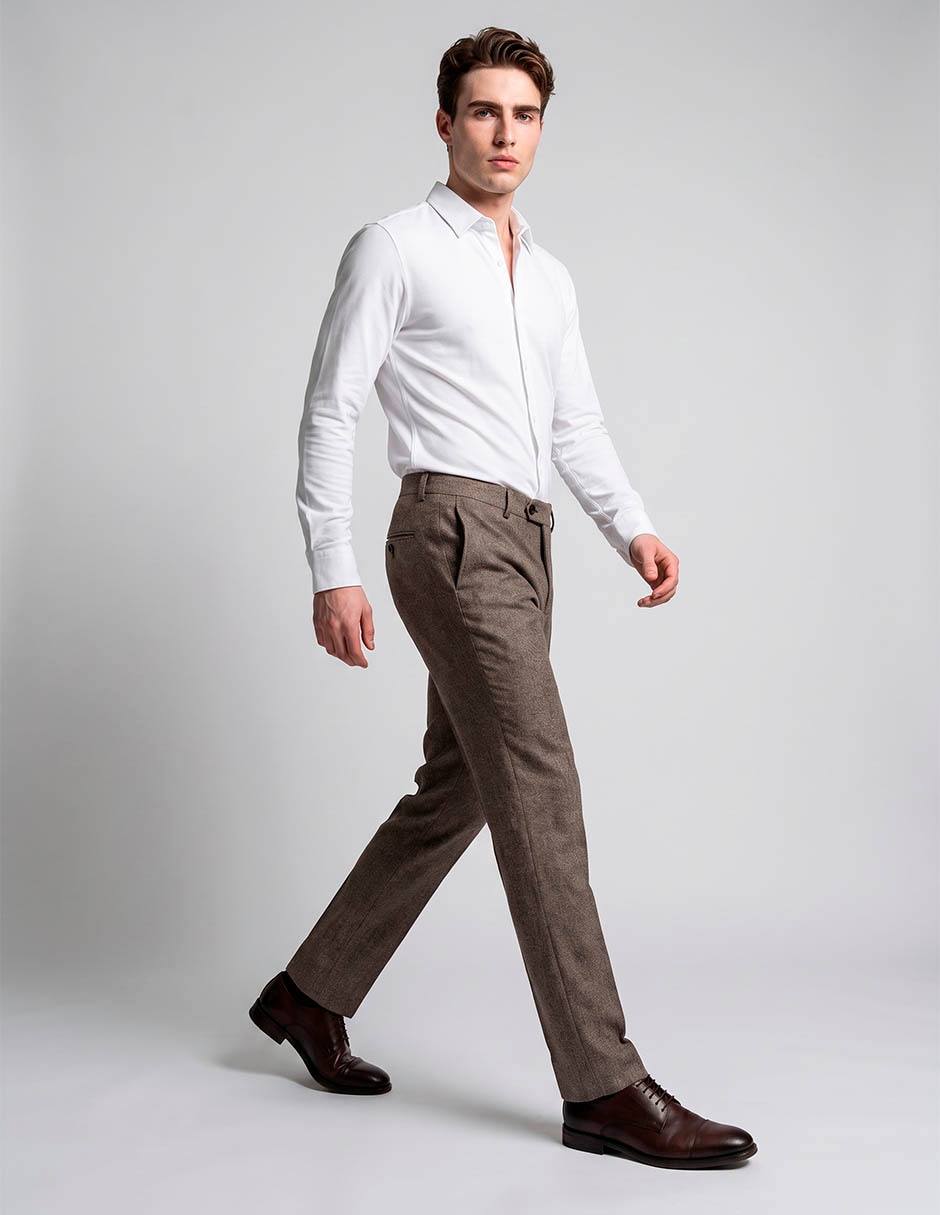 Pantalón de vestir slim para hombre 3