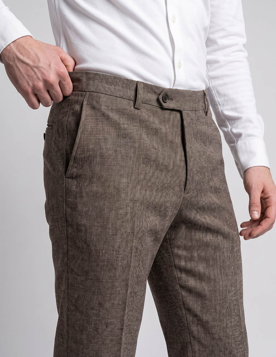 Pantalón de vestir slim para hombre 4