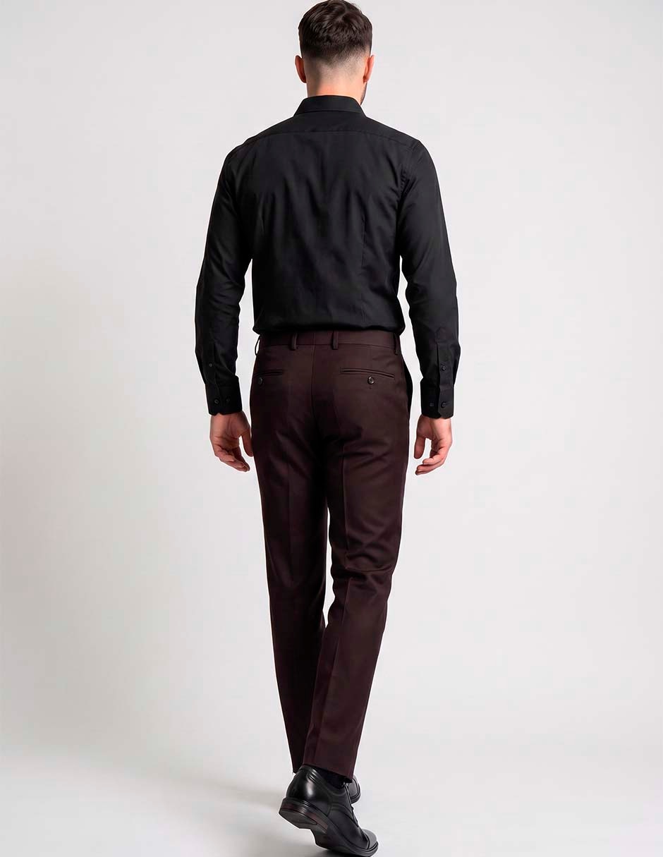 Pantalón de vestir slim para hombre 4