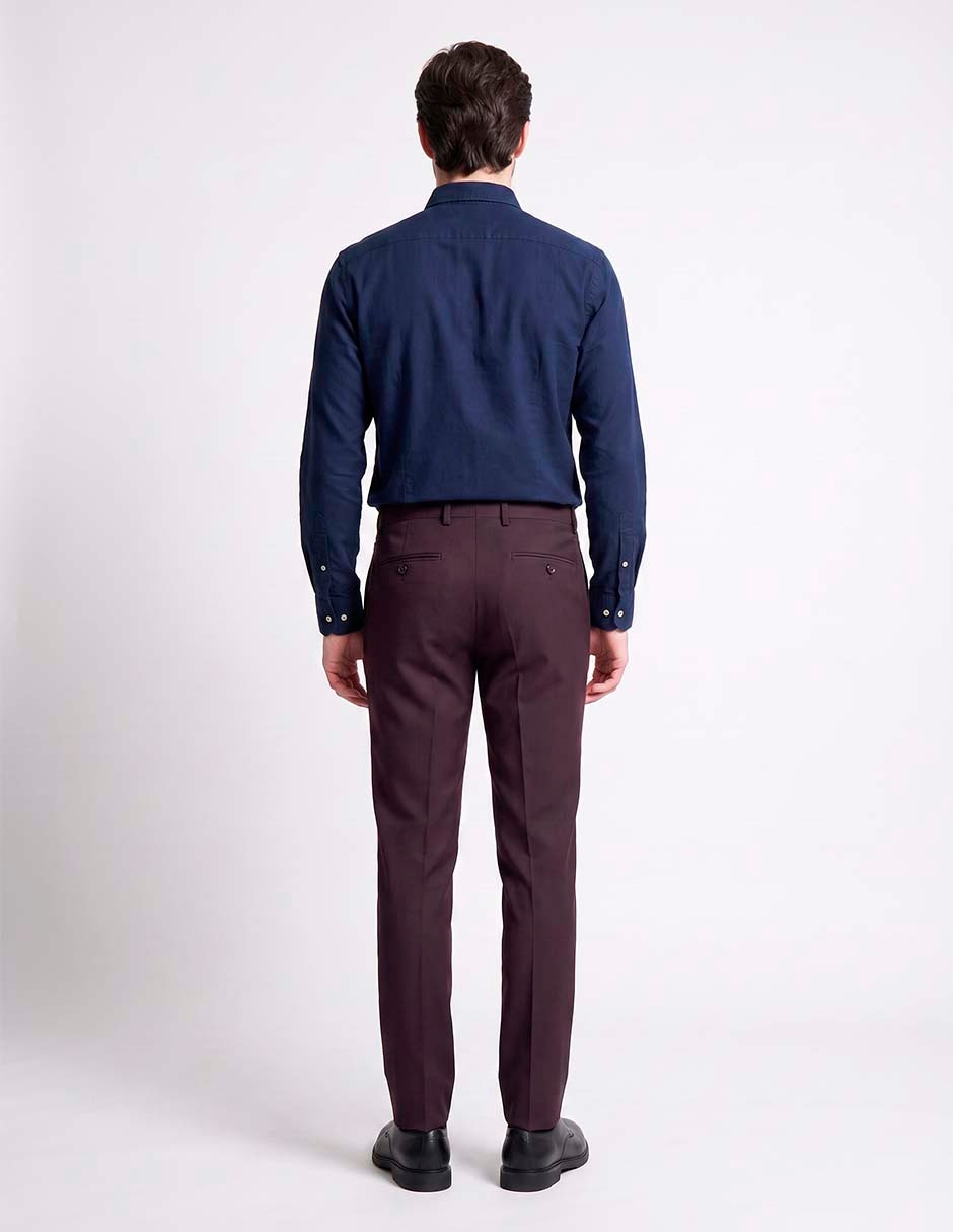 Pantalón de vestir slim para hombre 2