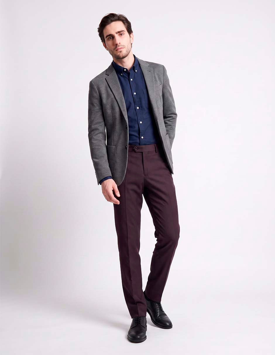 Pantalón de vestir slim para hombre 9