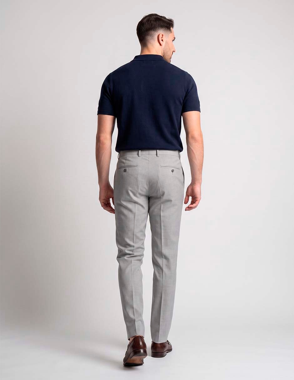 Pantalón de vestir slim para hombre 4