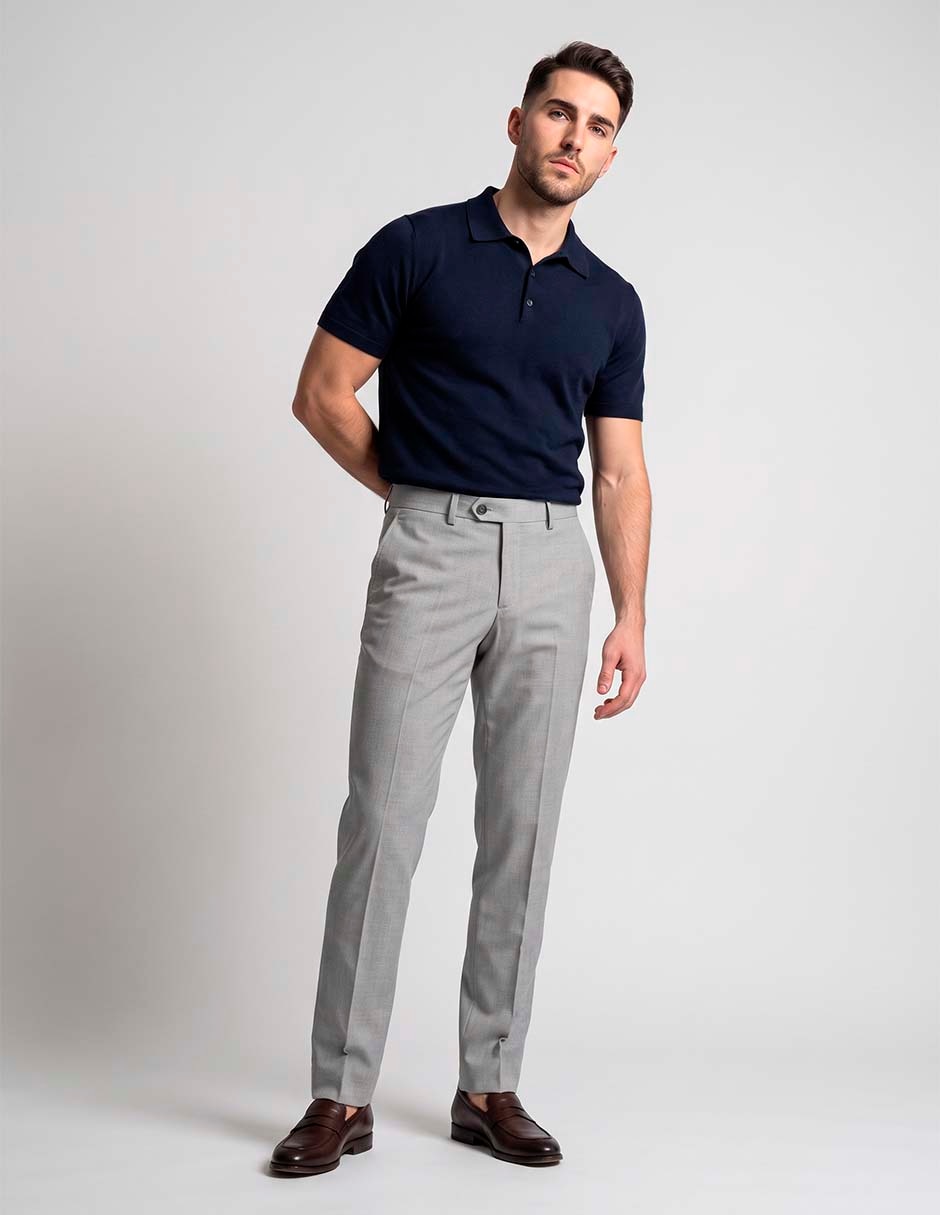 Pantalón de vestir slim para hombre 3