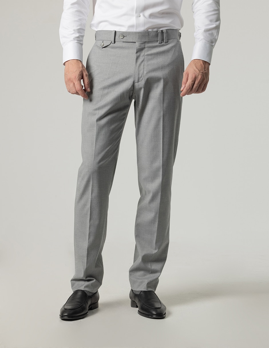 Pantalón formal de vestir slim para hombre