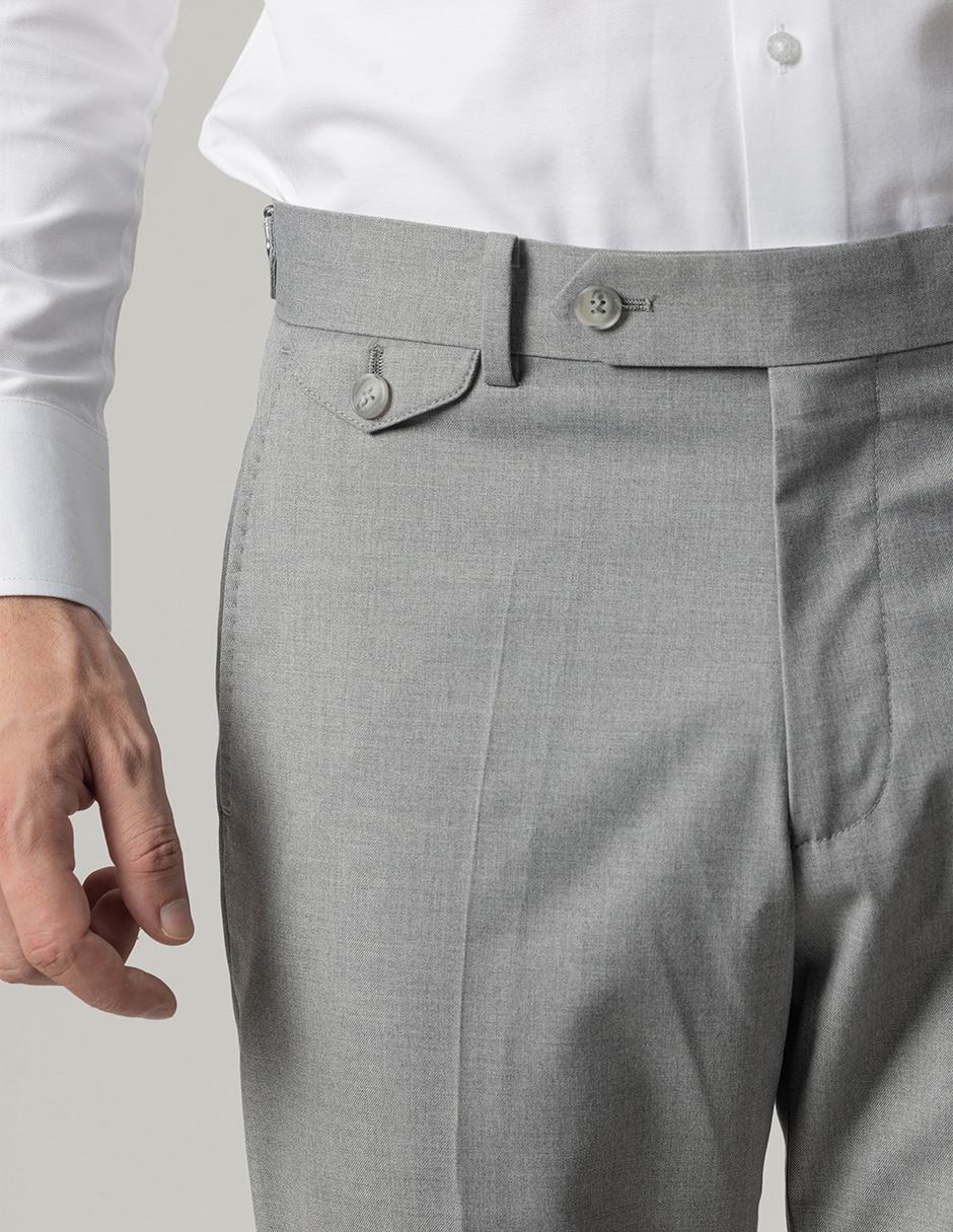Pantalón formal de vestir slim para hombre 2