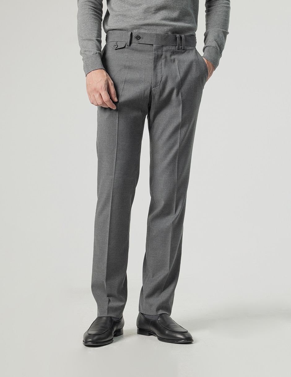 Pantalón formal de vestir slim para hombre