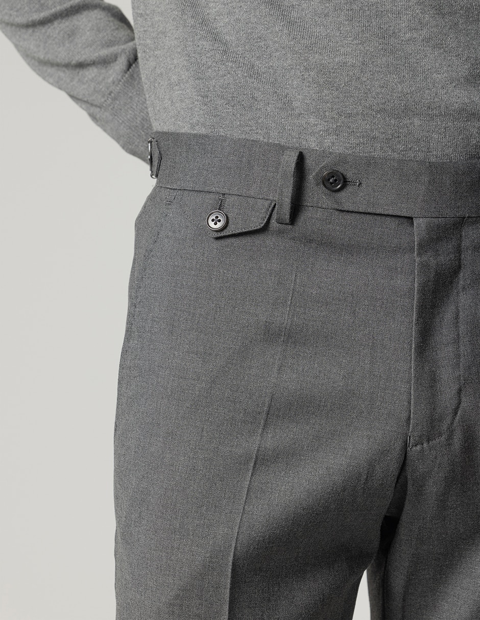 Pantalón formal de vestir slim para hombre