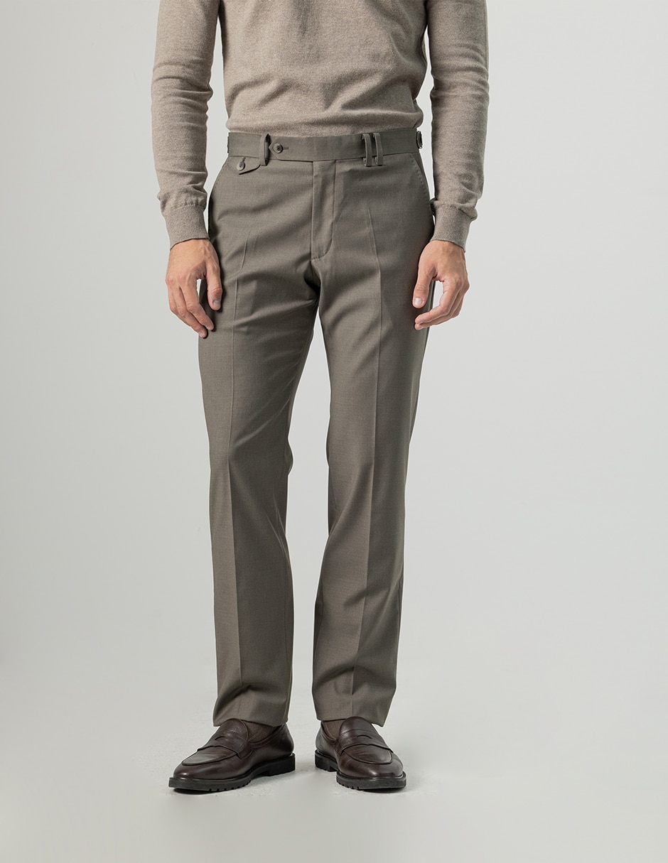 Pantalón formal de vestir slim para hombre