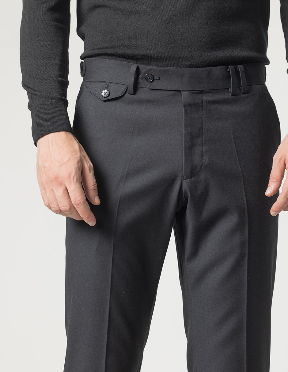 Pantalón formal de vestir slim para hombre 4