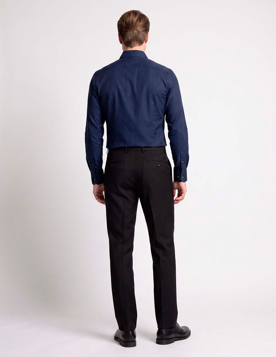 Pantalón de vestir regular para hombre 3