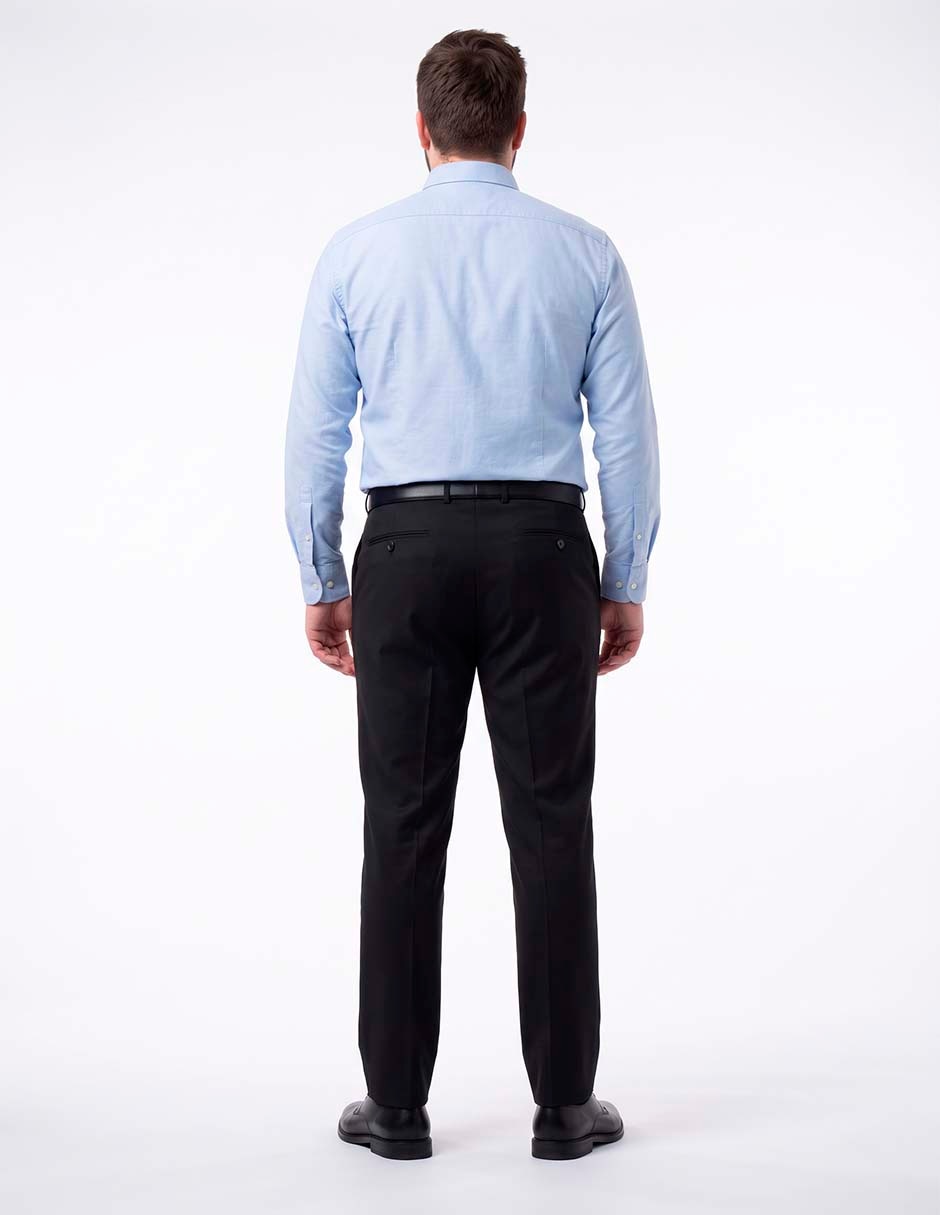 Pantalón Formal De vestir Slim de Poliéster para hombre 2