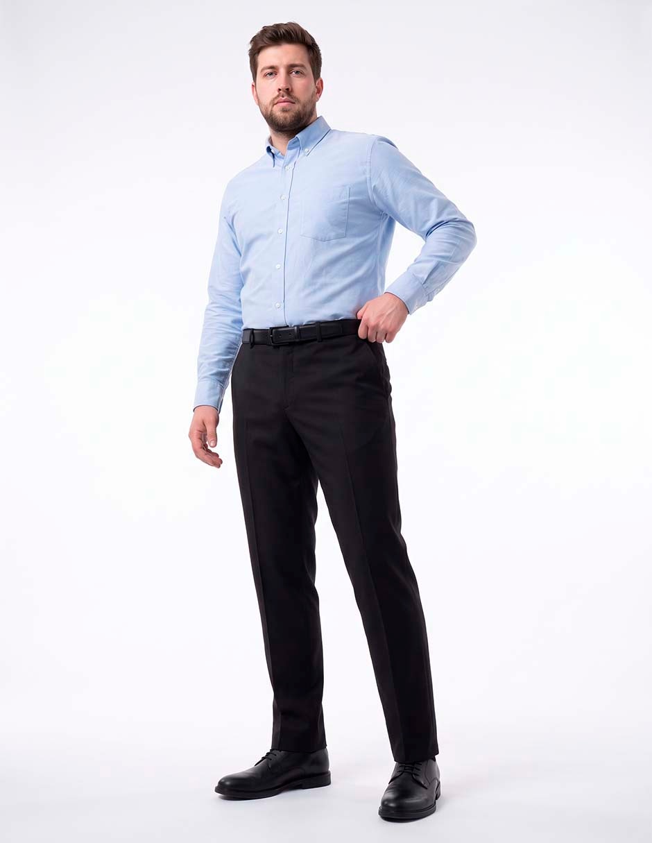 Pantalón Formal De vestir Slim de Poliéster para hombre 3