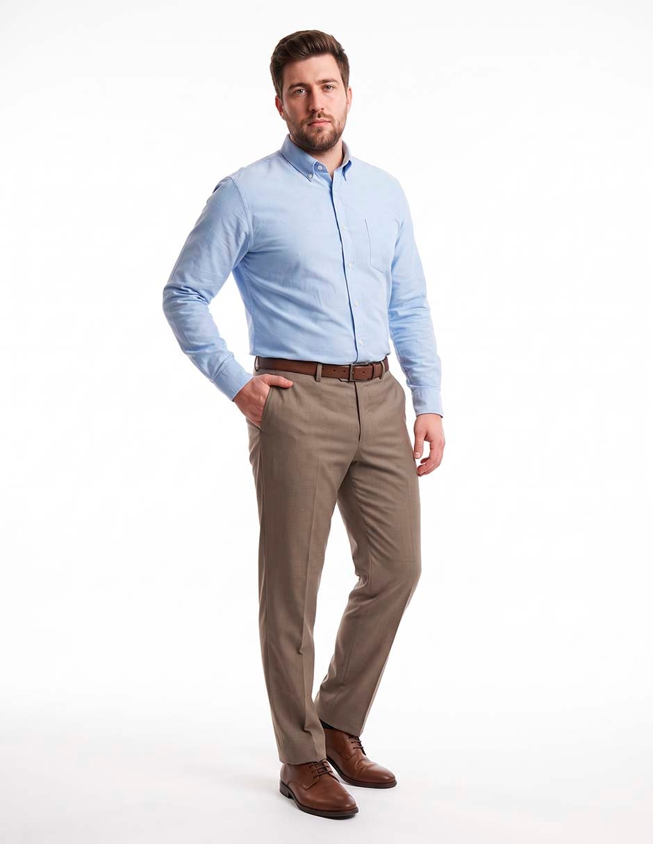 Pantalón Formal De vestir Slim de Poliéster para hombre Pantalón Formal De vestir Slim de Poliéster para hombre