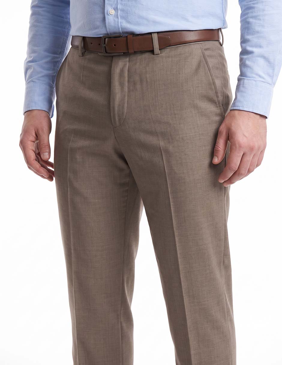 Pantalón Formal De vestir Slim de Poliéster para hombre 4