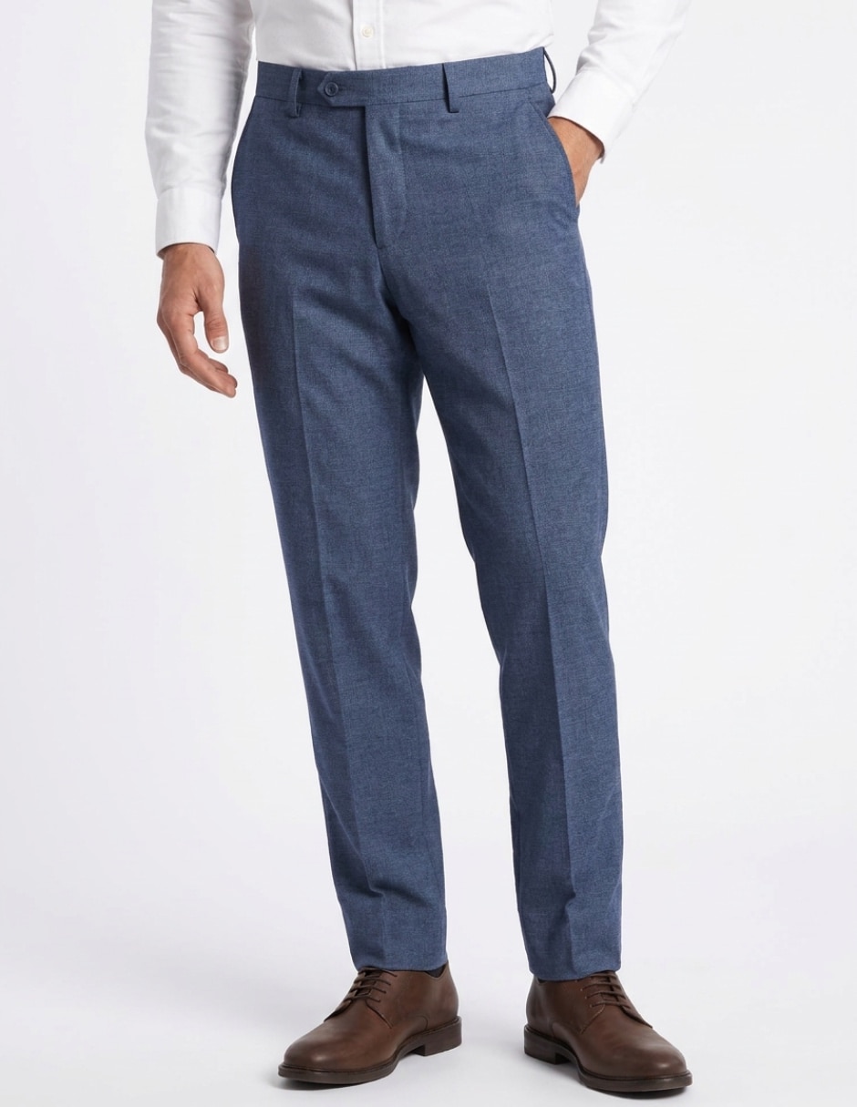 Pantalón formal de vestir slim para hombre Pantalón formal de vestir slim para hombre