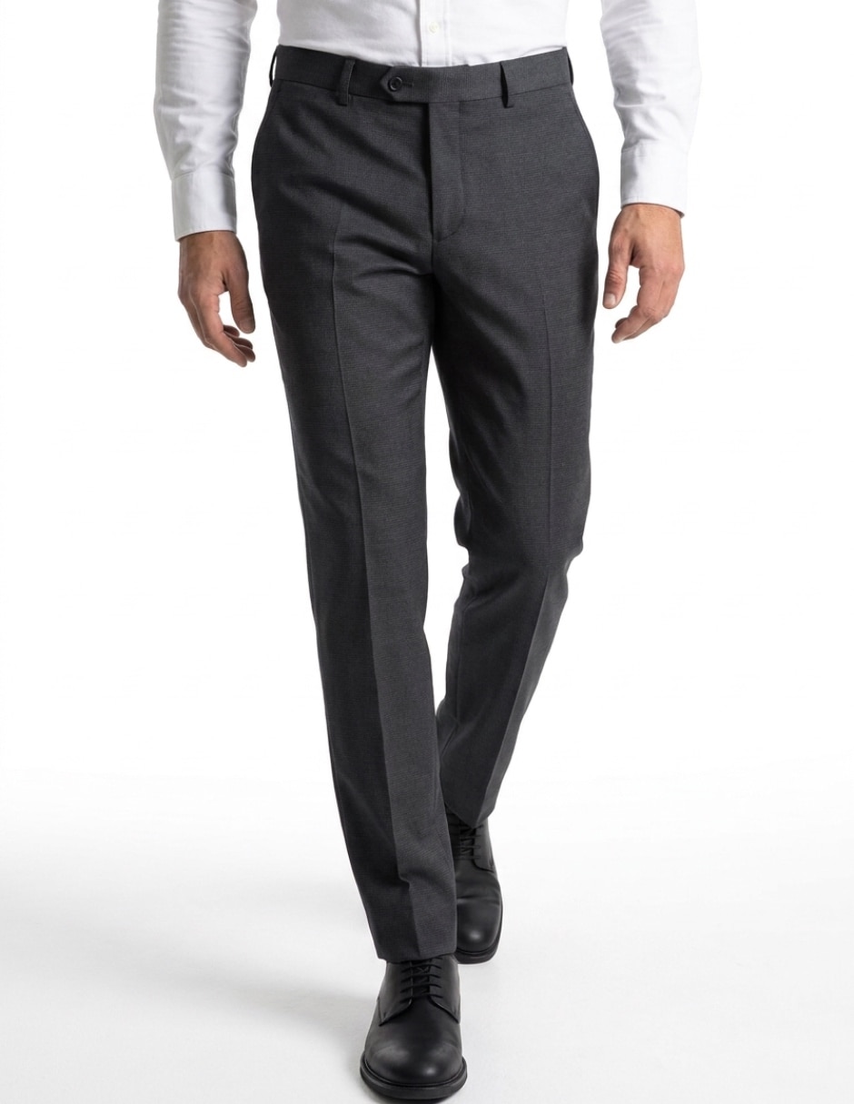 Pantalón formal de vestir slim para hombre Pantalón formal de vestir slim para hombre