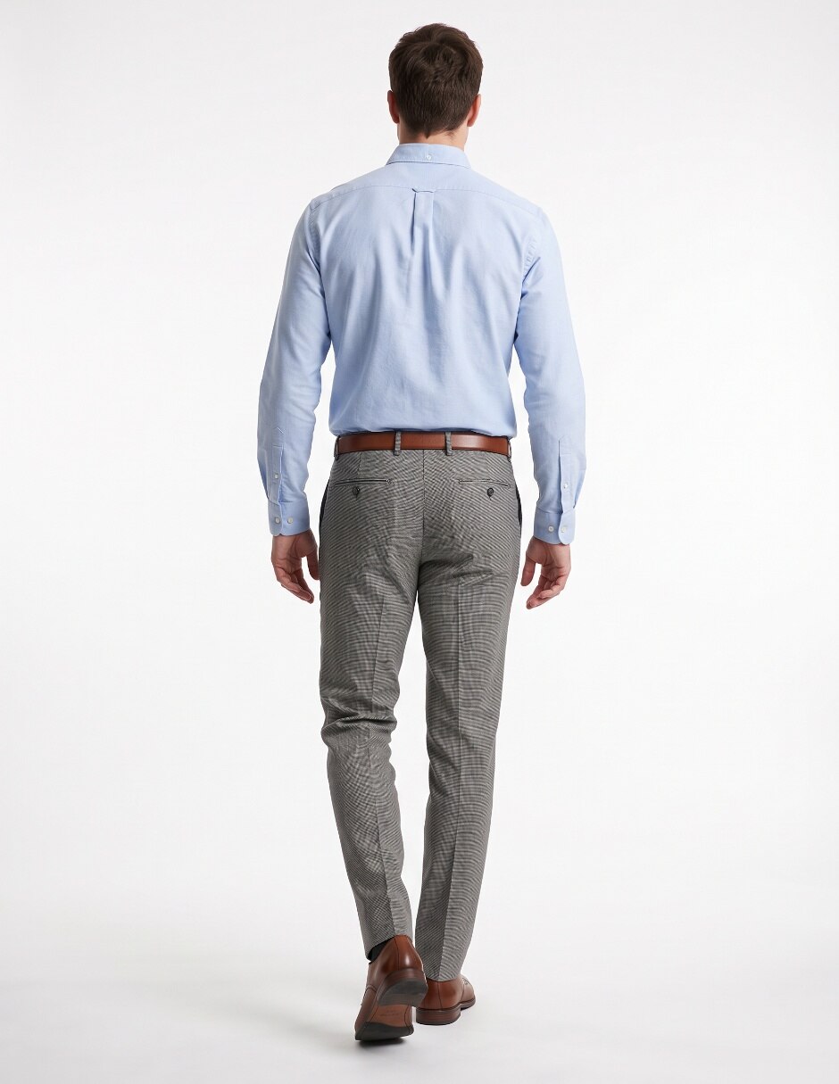 Pantalón Formal De vestir Slim UMBRA — Otoño Invierno 2026 de Poliéster viscosa y spandex para hombre 2