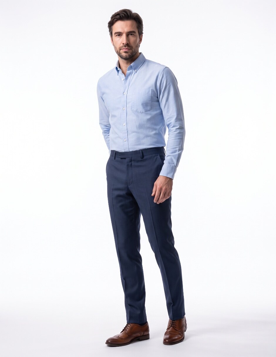 Pantalón Formal De vestir Regular HAGGAR HAGGAR de Poliéster y viscosa para hombre 3