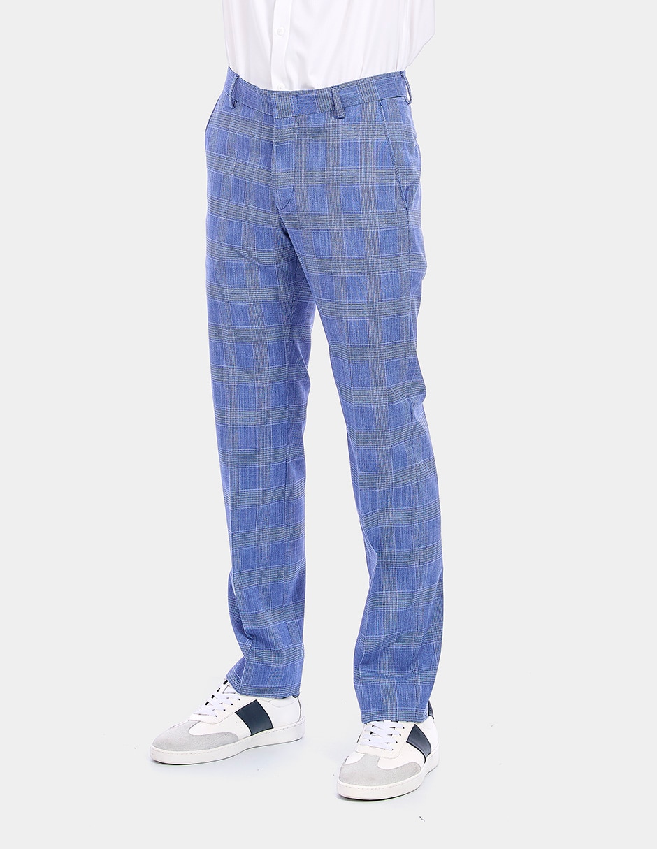 Pantalón formal de vestir recto para hombre 5