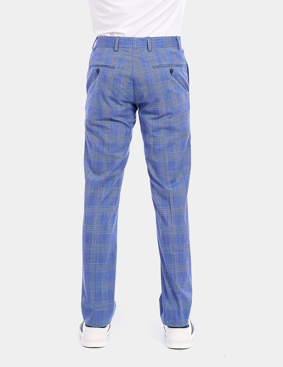 Pantalón formal de vestir recto para hombre 3