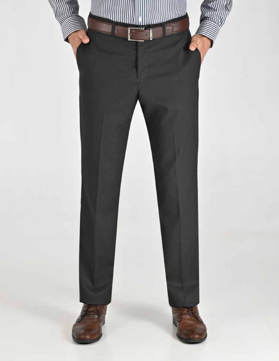 Pantalón Formal De vestir Regular Invierno de Poliéster y viscosa para hombre 1