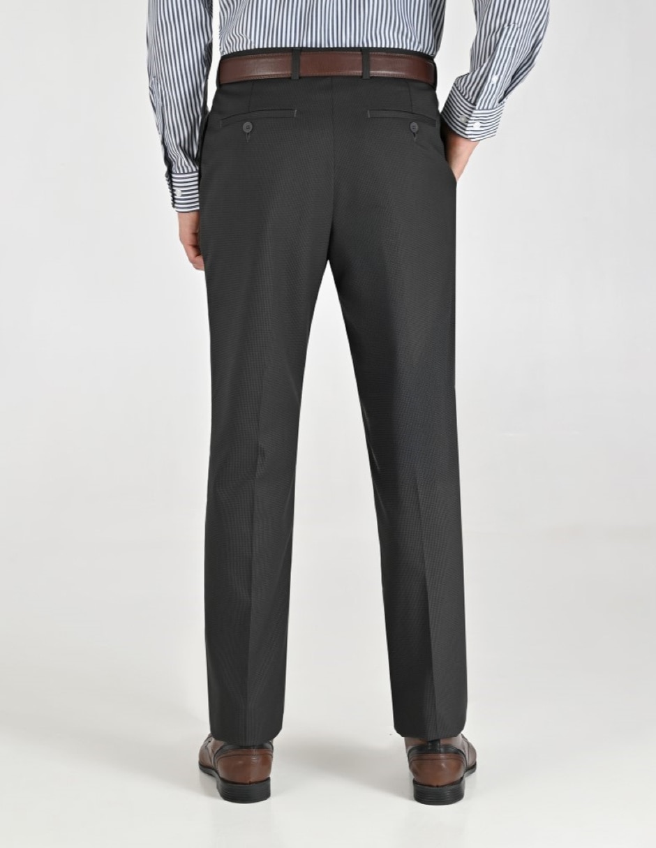 Pantalón Formal De vestir Regular Invierno de Poliéster y viscosa para hombre 3