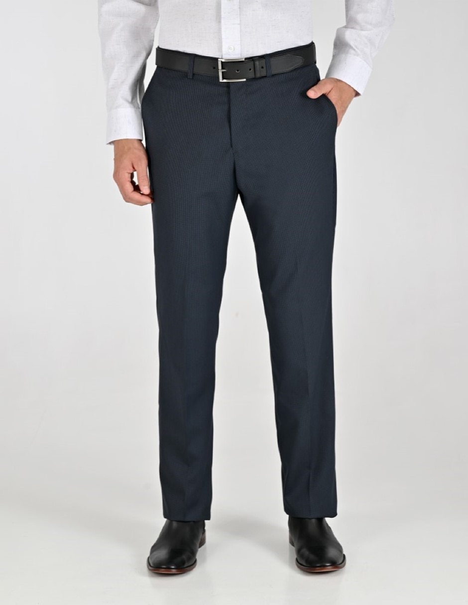 Pantalón Formal De vestir Regular Invierno de Poliéster y viscosa para hombre