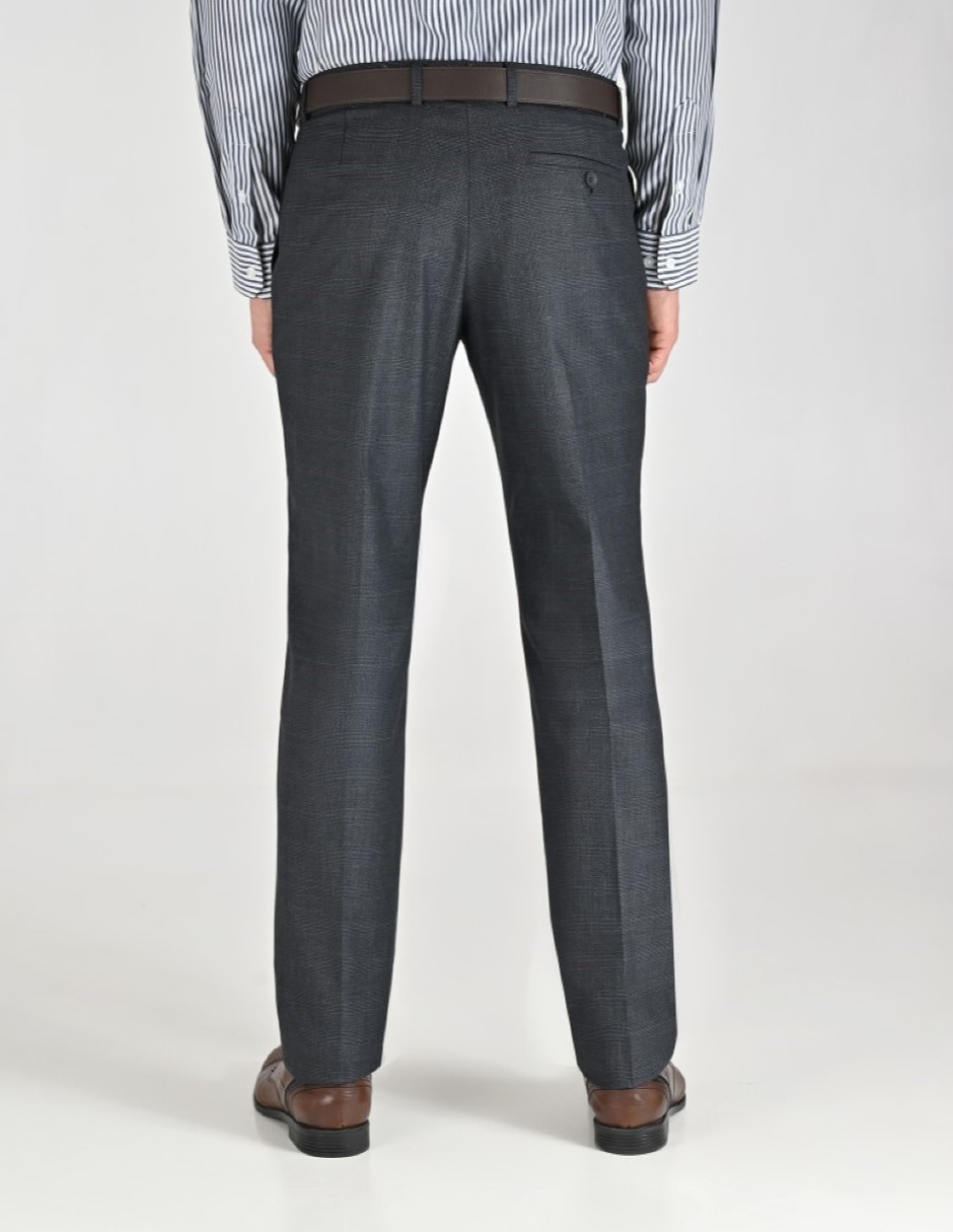 Pantalón Formal De vestir Regular Otoño Invierno de Poliéster y viscosa para hombre 3