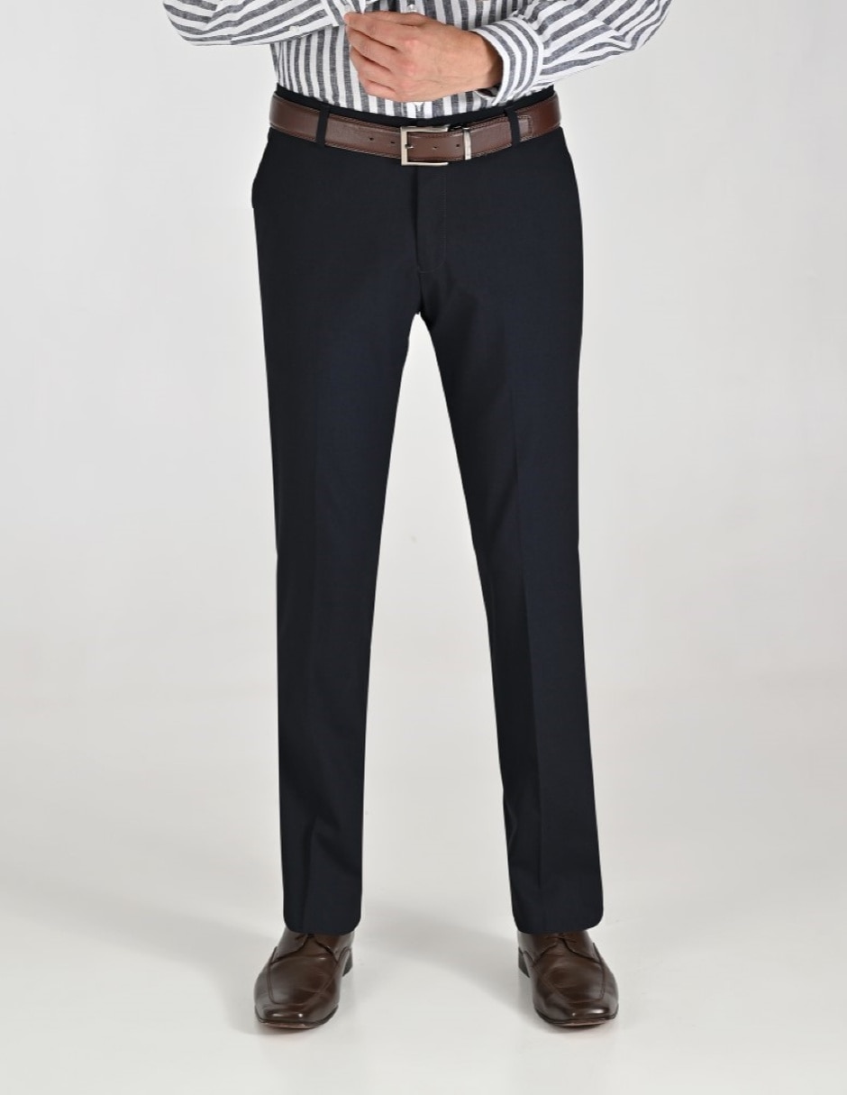 Pantalón Formal De vestir Regular Otoño Invierno de Poliéster y viscosa para hombre Pantalón Formal De vestir Regular Otoño Invierno de Poliéster y viscosa para hombre