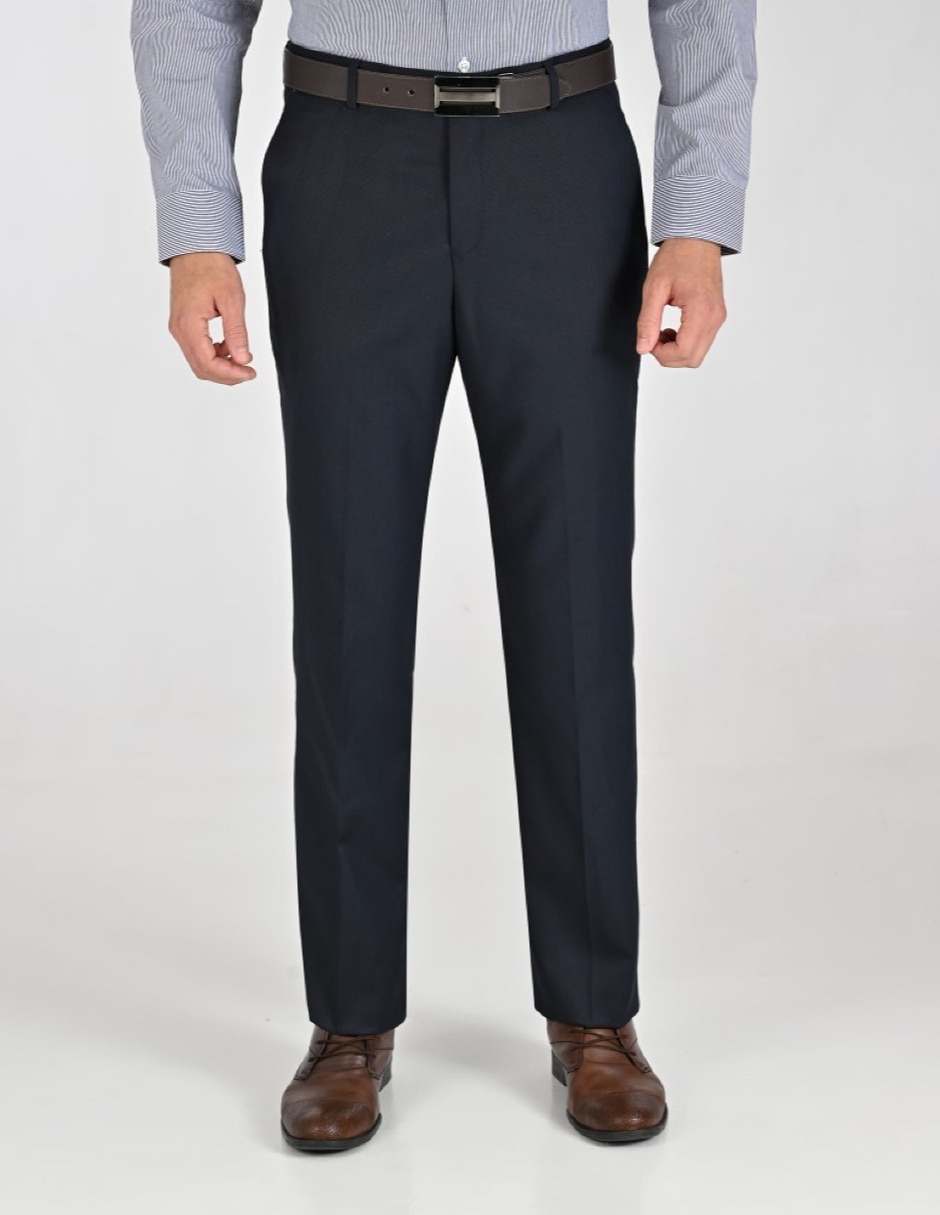 Pantalón formal de vestir regular para hombre Pantalón formal de vestir regular para hombre