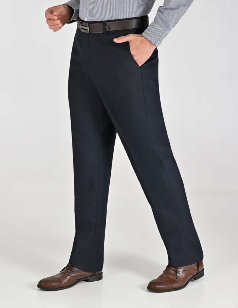 Pantalón formal de vestir regular para hombre 3