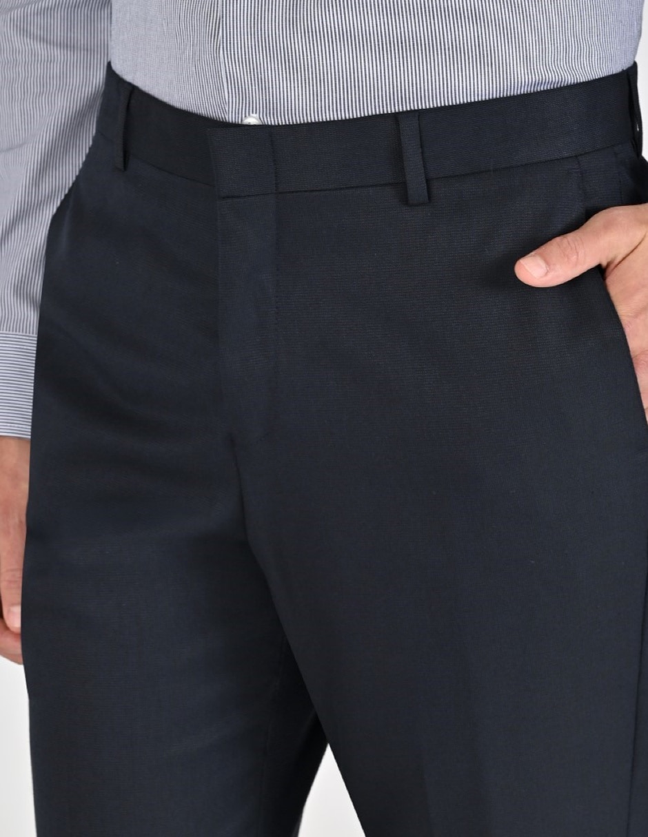 Pantalón formal de vestir regular para hombre 7