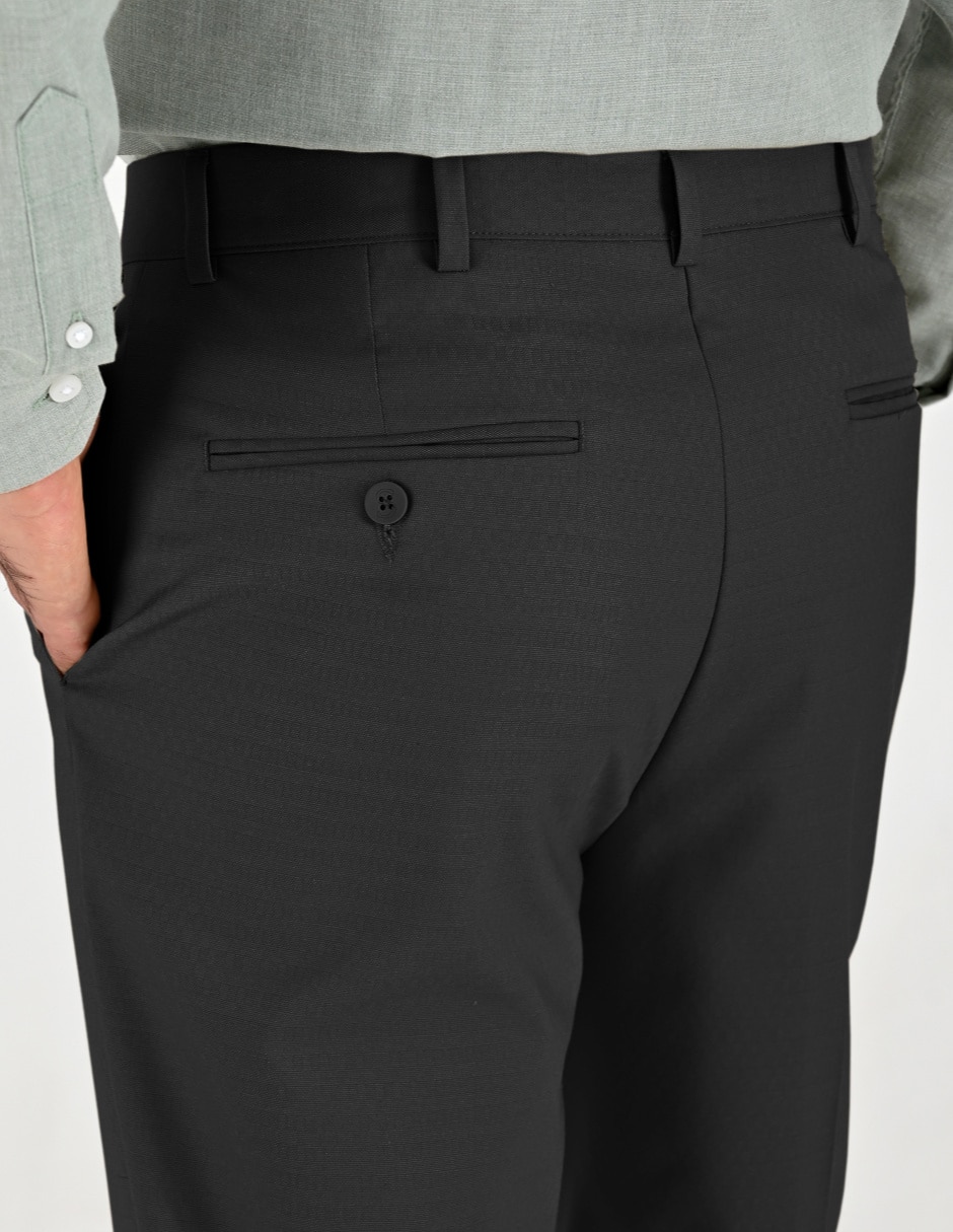 Pantalón casual de vestir slim para hombre 4
