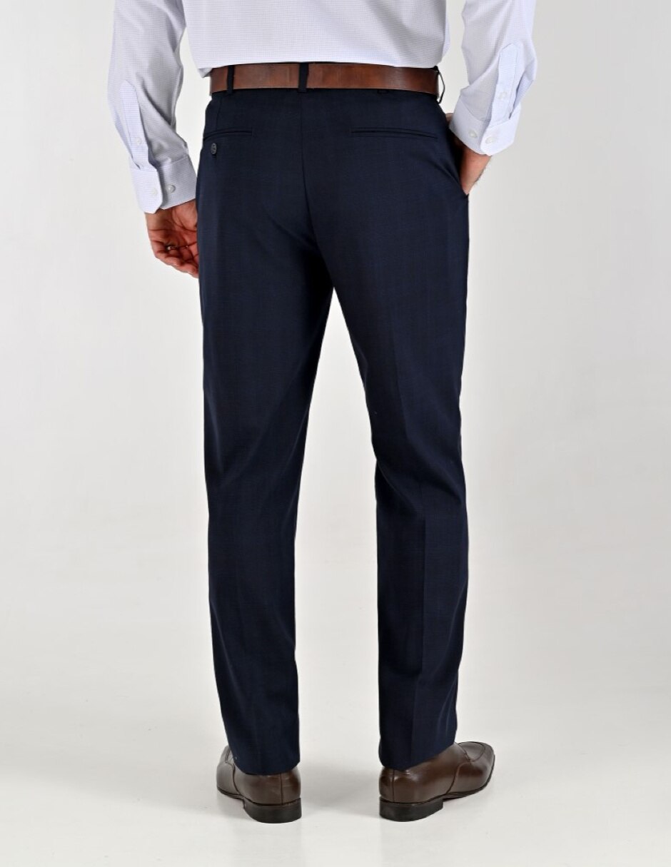 Pantalón formal de vestir slim para hombre 2