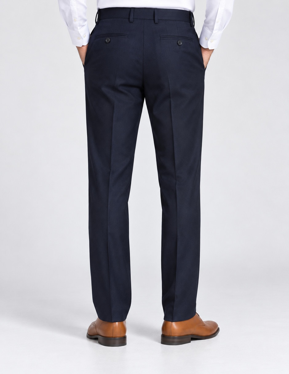 Pantalón formal de vestir slim para hombre 2